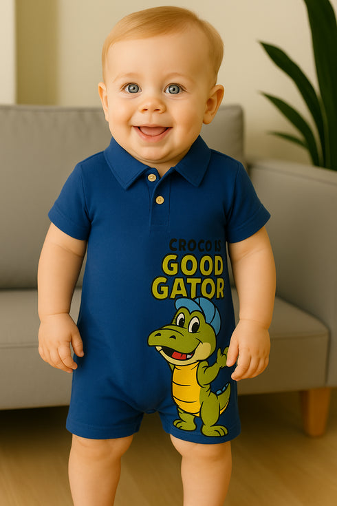 Good Gator Polo Romper