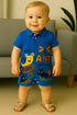 Ants&Co.Polo Romper(Blue)