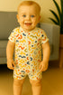 Doodle Dash Zip-Up Romper