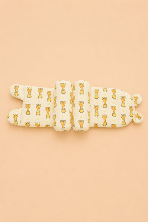 Giraffe Printed Baby Adjustable Pillow