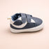 Charcoal & White Baby Sneakers