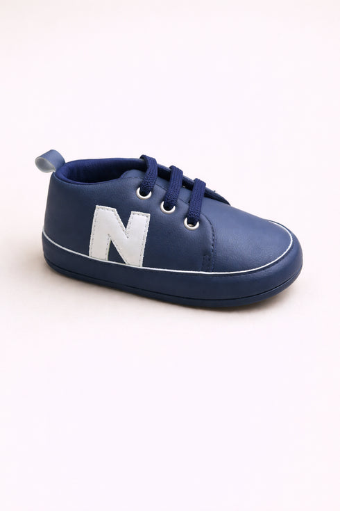 Navy Blue Baby Sneakers