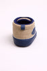 Navy Cloud Sand Checkered Velcro Baby Sneakers