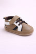 Taupe Strap Baby Sneakers
