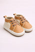 Tan & Cream Classic Baby Sneakers