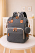 USB Waterproof Maternity Diaper Backpack