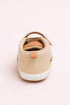 Baby Classic Velcro Strap Sneakers (Brown & White)