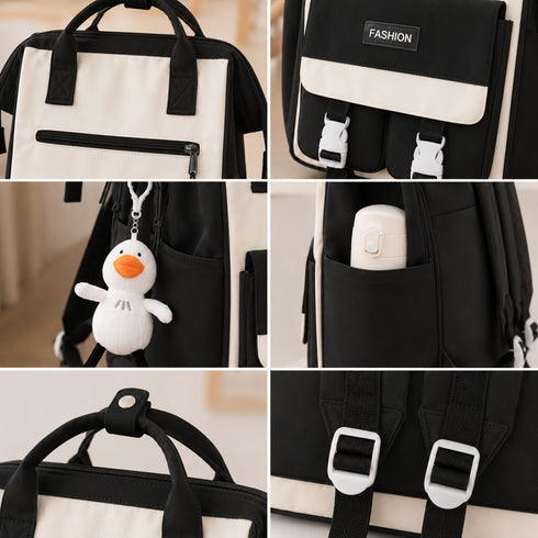 Black Breeze Fashion Baby Diaper Bag