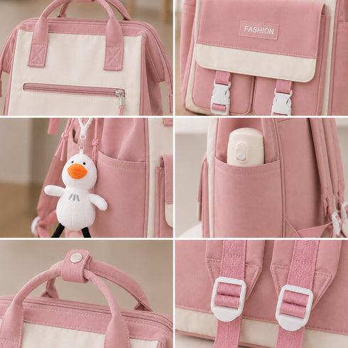 Light Pink Fashion Baby Diaper Bag