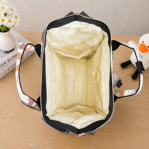 Multi Shape Printed Baby Diaper Bag