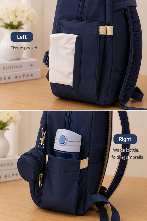 DUOHUI Baby Backpack (Navy)