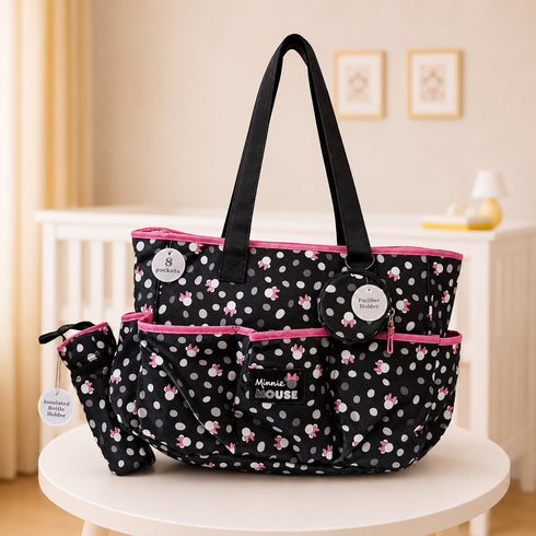 Minnie Mouse Printed Carry-On Diaper Bag