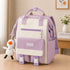 Light Purple Fashion Baby Diaper Bag