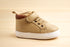 Beige Baby Sneaker with Velcro Strap