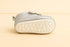 Baby Metallic Silver Bow Prewalker Shoes