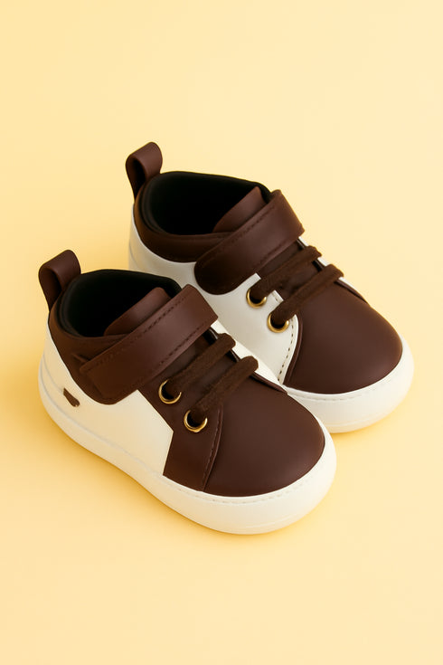 Dark Brown Baby Sneaker