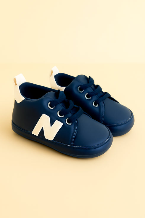 Navy Blue Baby Sneakers