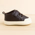 Dark Brown Baby Sneakers