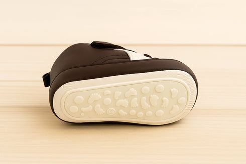 Dark Brown Baby Sneakers