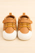 Light Tan Brown Baby Sneakers
