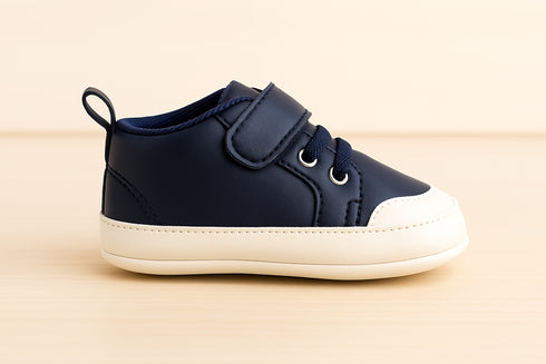 Navy Blue Baby Sneakers