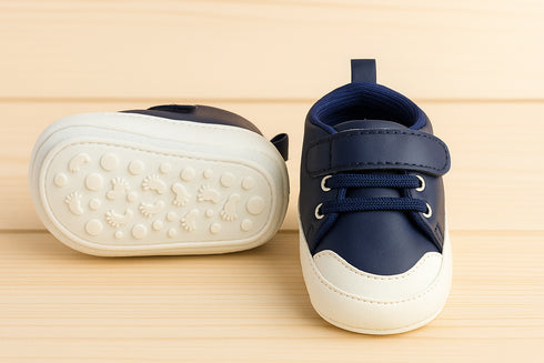 Navy Blue Baby Sneakers