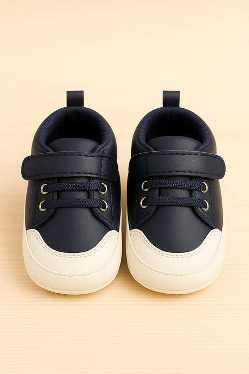 Navy Blue Baby Sneakers