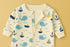 Whale Tales Fleece Footed Sleepsuit