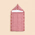 Baby Knitted Sleeping Bag & Carry Nest (Dusty Rose)