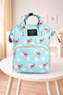 Baby Diaper Bag Waterproof (Light Blue)