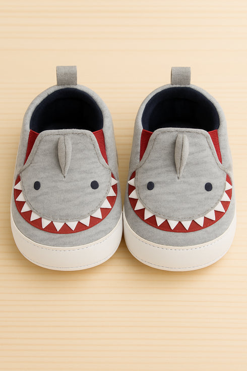 Grey Baby Boy Shoe (Imported)