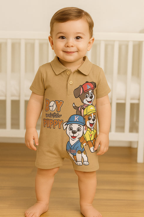 Rescue Pups Polo Romper
