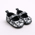 Black & White Checkered Bow Grace Flats