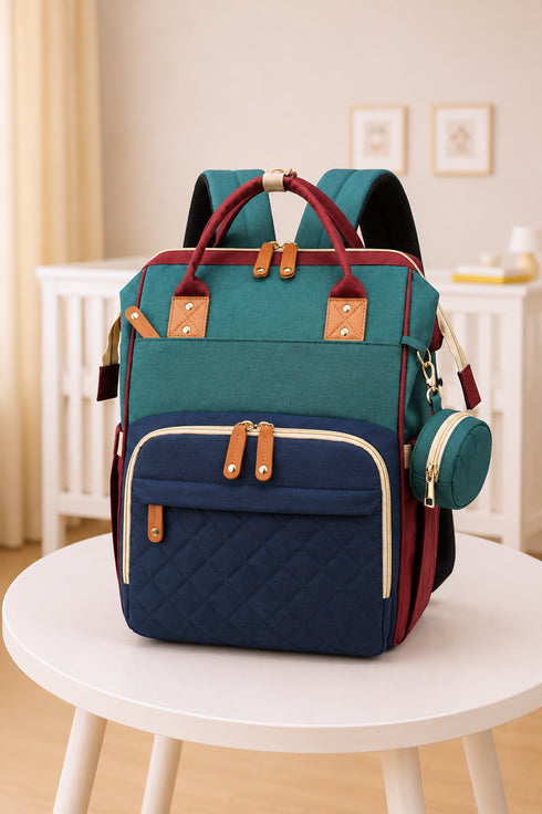 UrbanNest Colorblock Diaper Bag