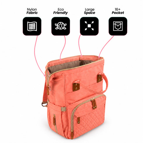 USB Waterproof Maternity Diaper Backpack