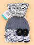 4-Pcs Baby Caps, Mittens & Socks Gift Set
