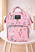Baby Diaper Bag Waterproof (Pink)