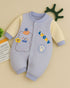 Lucky Bear Flannel Fleece Sleepsuit