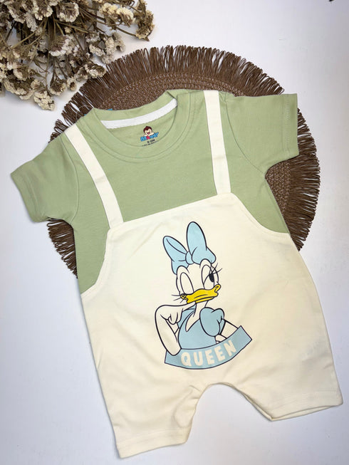 Sassy Daisy Dungaree Romper