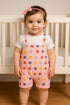 Petal Pop Dungaree Romper