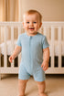 Sky Zip-Up Romper