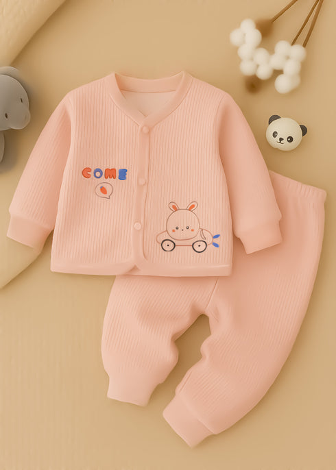 Bunny Ride Flannel Fleece Tracksuit