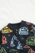 Little Builder Dreams Printed Fleece Footed Sleepsuit