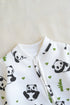 Panda Printed Fleece Footed Sleepsuit
