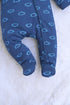 Eye Pattered Footed Interlock Footed Sleepsuit
