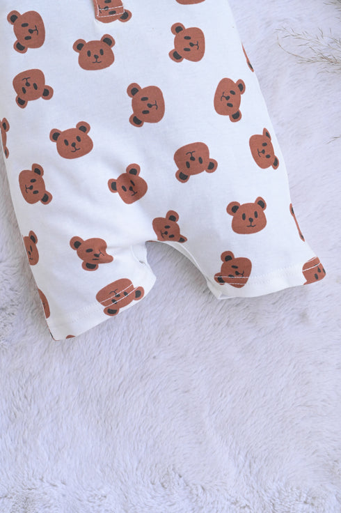 Bear Bliss Henley Romper