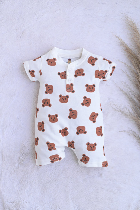 Bear Bliss Henley Romper