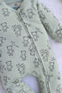 Teddy Bear Interlock Footed Sleepsuit