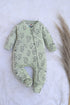 Teddy Bear Interlock Footed Sleepsuit