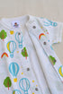 Sky Adventure Button Down Romper